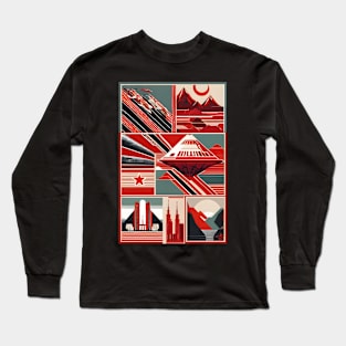 Soviet union art Long Sleeve T-Shirt